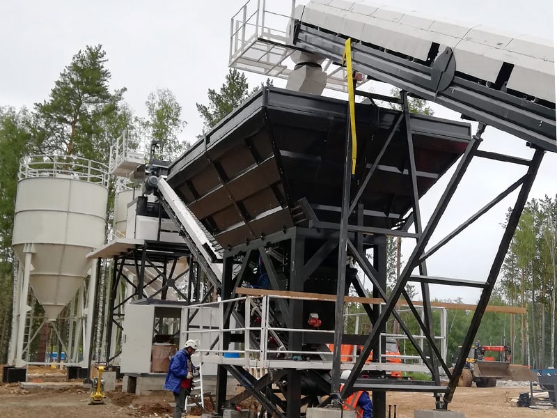 Why choose our compact concrete plants?